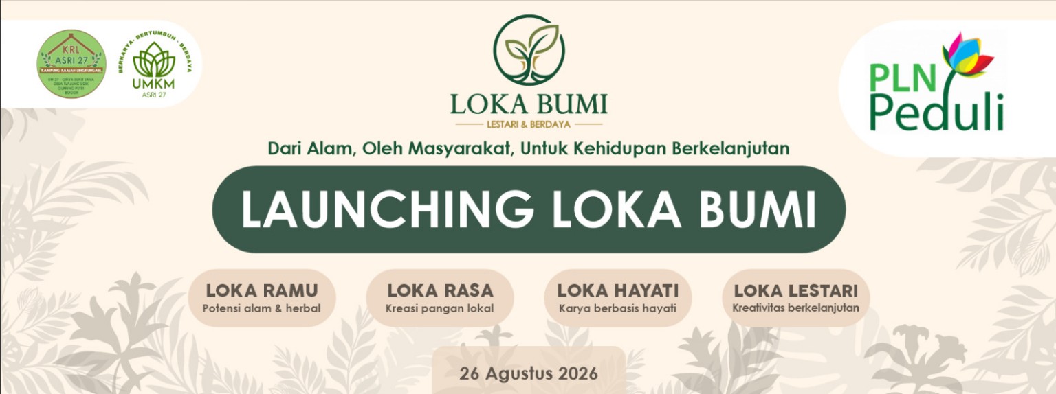 Launching LOKA BUMI UMKM Asri 27